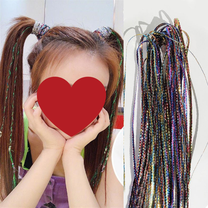 Colorful Ropes For Braiding Hair