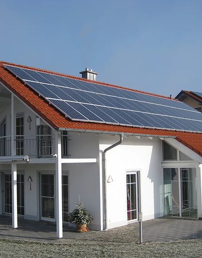 Solar Panel Kit Complete With Battery 10000W 220v 110V  Solar Panel 300W Hybrid Inverter Farm Villa Heater Home Off Grid System