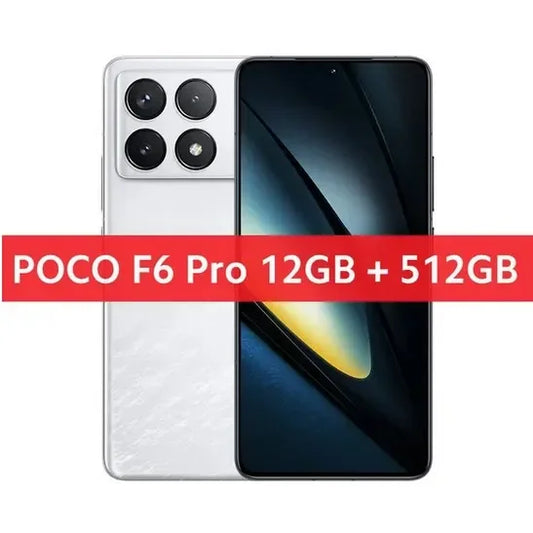 POCO F6 Pro Global Version 5G Smartphone Snapdragon® 8 Gen 2, NFC, 6.67'', 120Hz Flow AMOLED DotDisplay 120W Charge