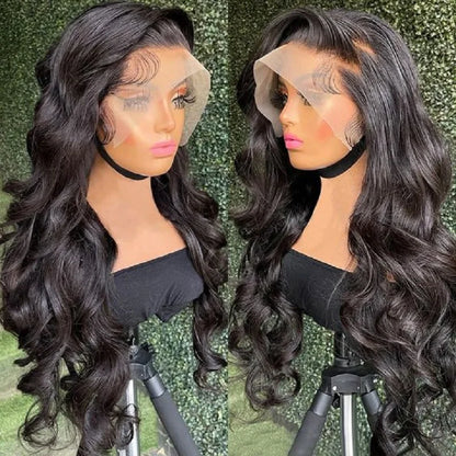 Brazilian Hair Body Wave Wig With Baby Hair Pre Plucked