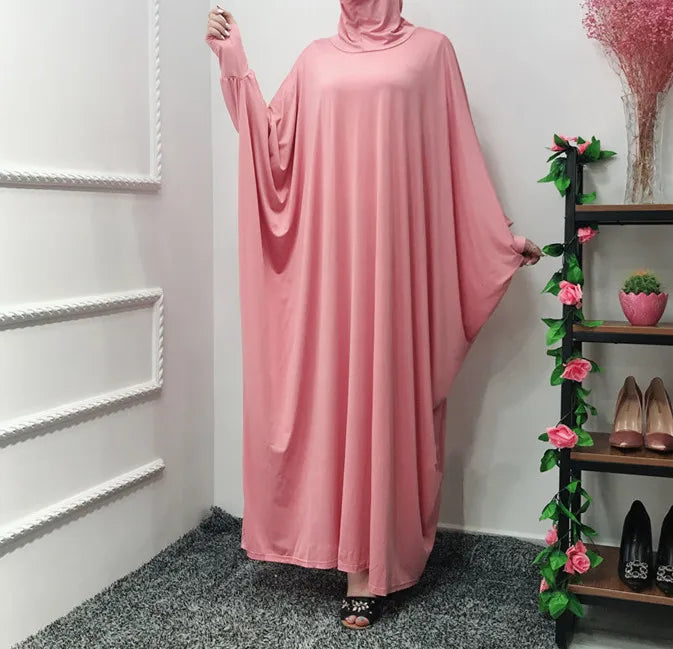 One Piece Ramadan Muslim Prayer Hijab Garment Women